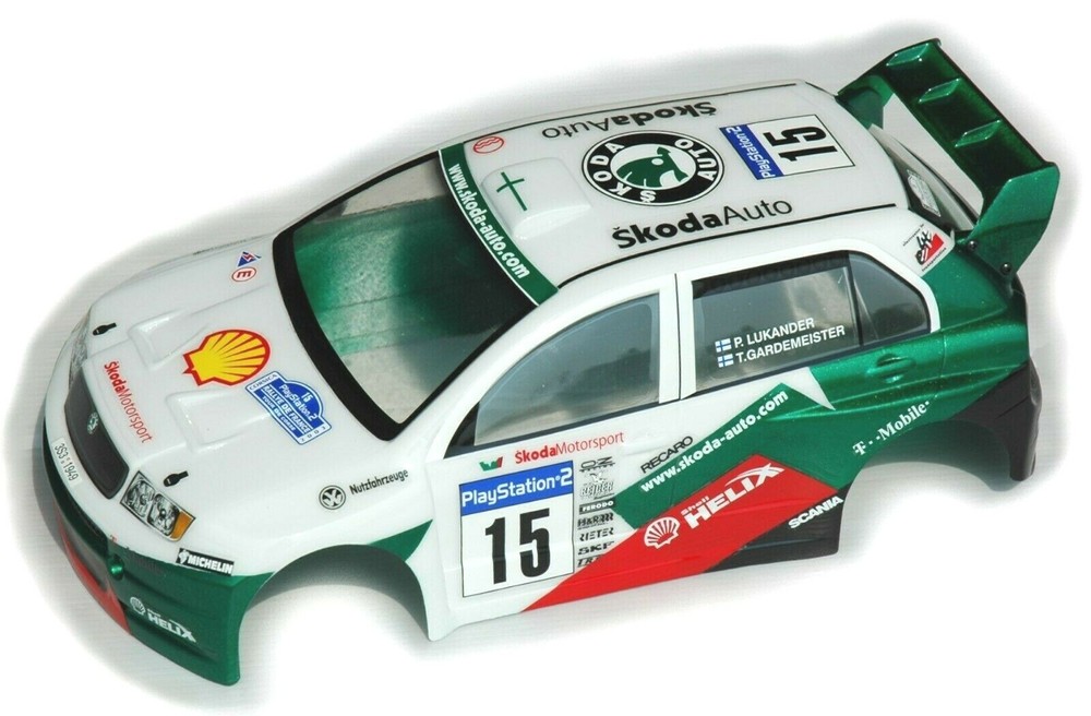 1:12 Clear Lexan Skoda Fabia Body for Tamiya M08 & 1:10 RC M4 Pro Mini