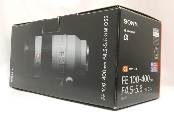 Sony FE 100-400mm f/4.5-5.6 G Master OSS Telephoto Zoom Lens White SEL100400GM