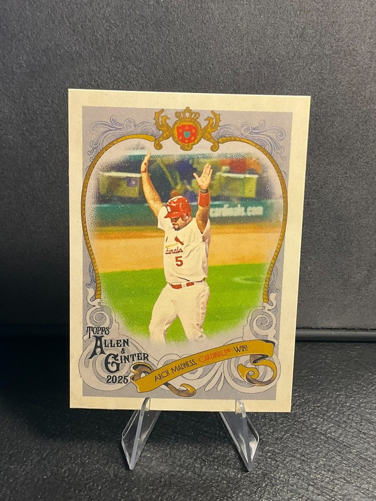 2025 Topps Allen & Ginter Sweet Victory SV-10 Albert Pujols, St. Louis Cardinals