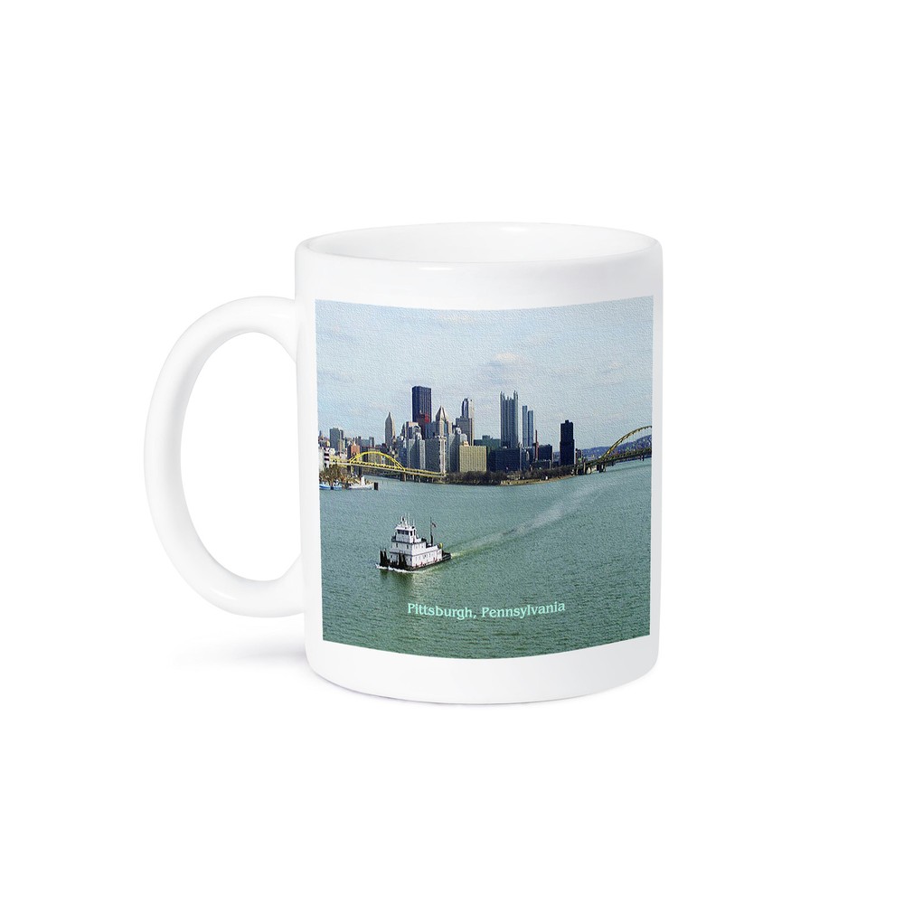 3dRose, Pittsburgh Skyline, Mug