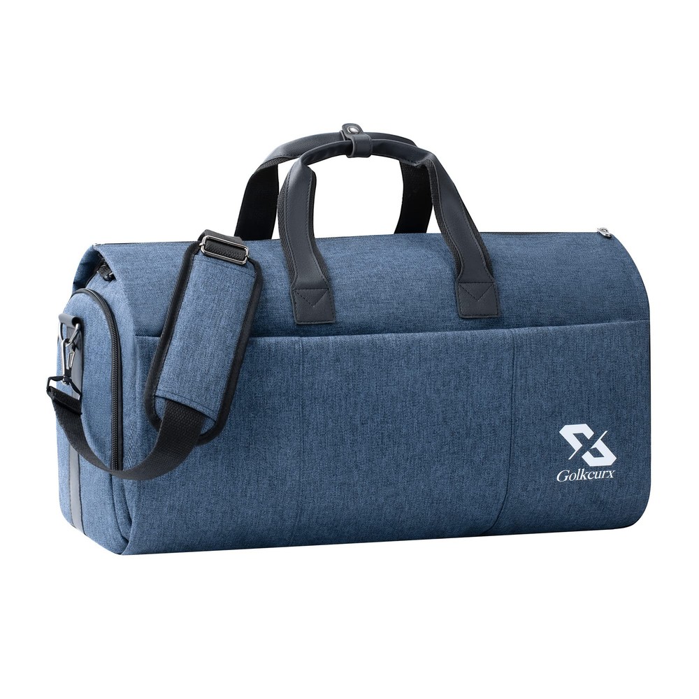 Foldable Travel Garment Duffle Bag with Shoe Compartment Carry-On Friendly