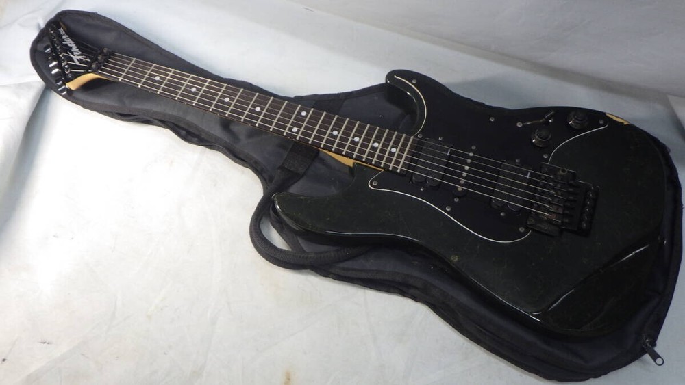 Fender HM Strat HST-558FPR/SBK Heavy Metal Guitar DiMarzio Floyd Rose