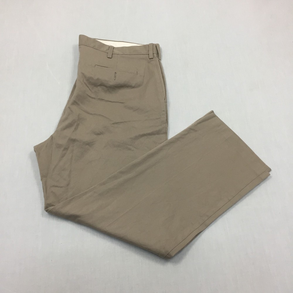 Dockers D3 Chino Trousers Cotton Pants Straight Fit Mens Size 40W 30L Beige