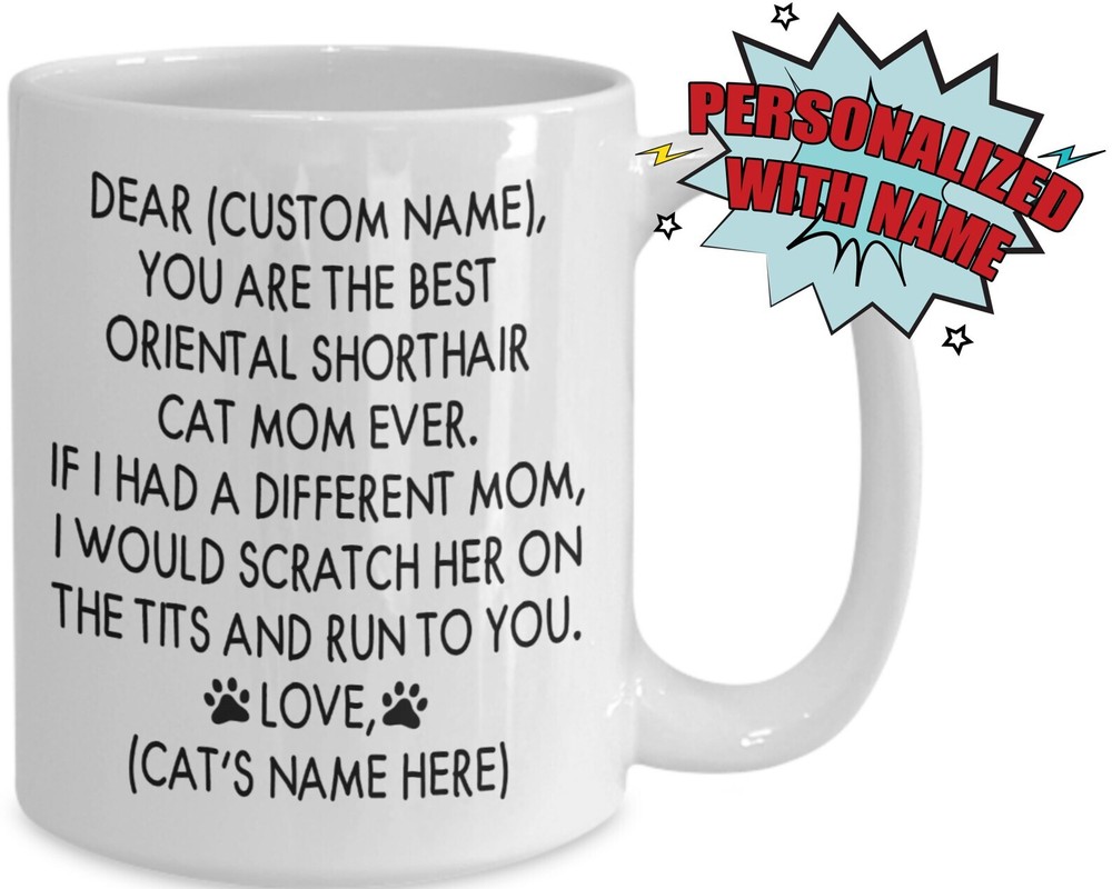 Oriental Shorthair Cat Gifts For Women Oriental Shorthair Gifts Oriental