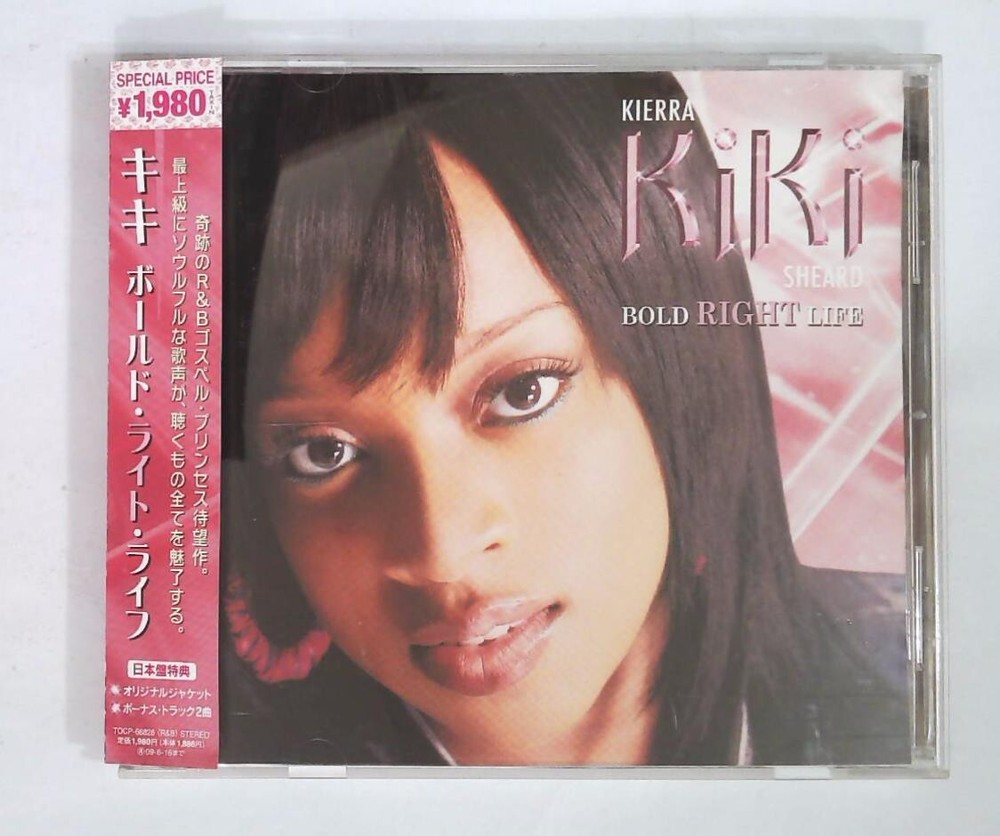 Kierra Sheard – Bold Right Life TOCP-66828 JAPAN HDCD OBI