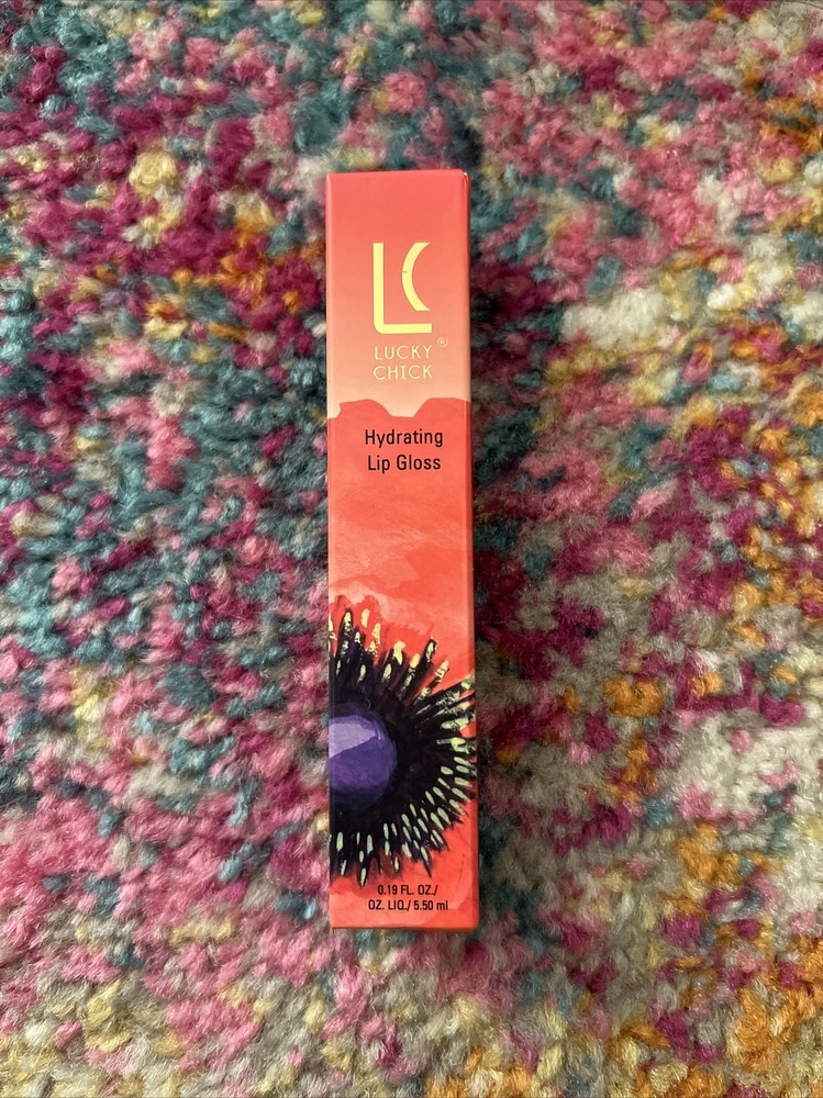 LUCKY CHICK Hydrating Lip Gloss PARADISE 0.19oz Full Size New in Box
