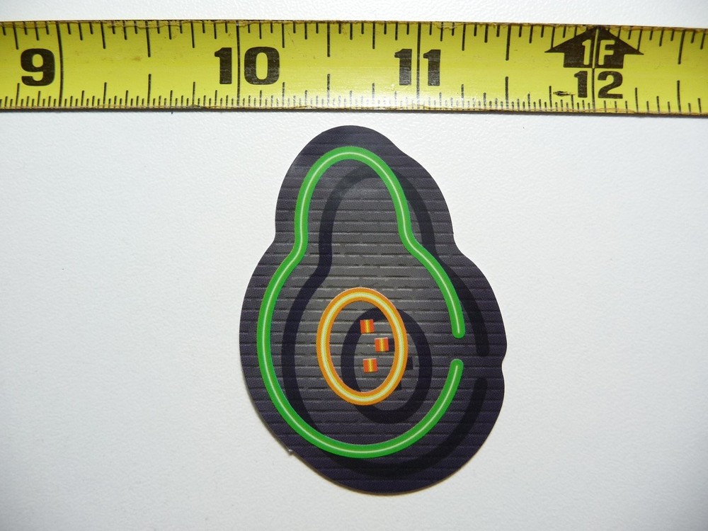 Avocado Healthy Food Diet Neon Bright Vinyl Sticker Decal  