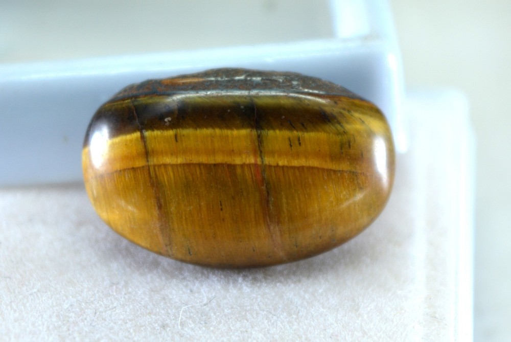 18.20 CT Natural Certified African Tiger Eye Loose Gemstone TG39