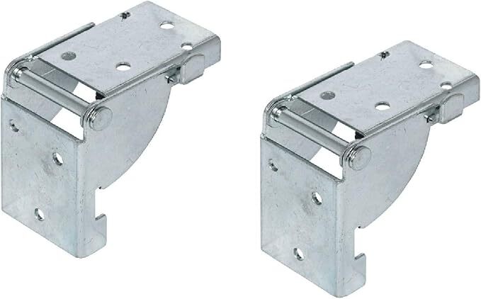 Folding Table Leg Brackets, Locks in position, open and closed