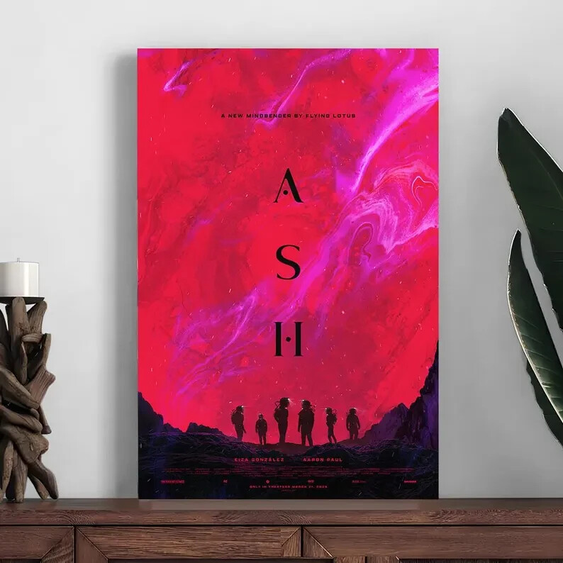 Ash Movie Poster,Home Decor Poster,Room Decoration Printing,Photo Wall Art Post