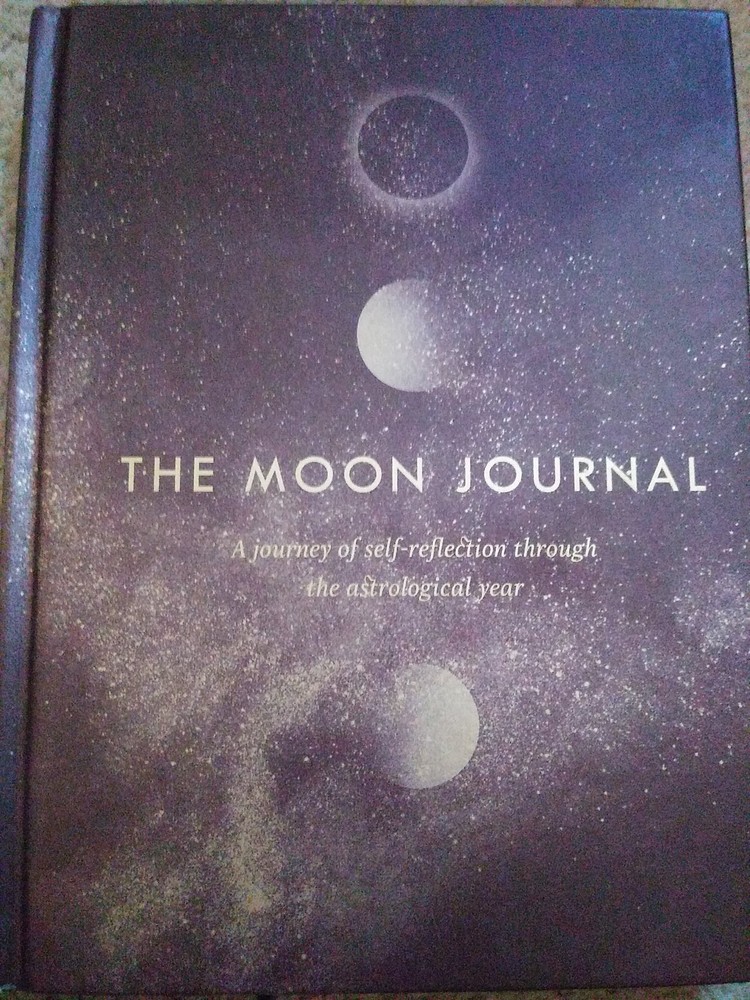 Moon Journal for Self-Reflection and Astrology by Sandy Sitron 2018 Diary Blank Book