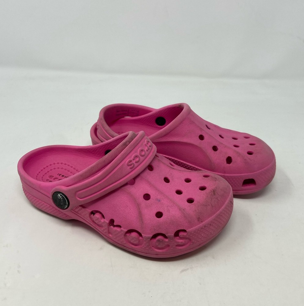 Crocs Kids Classic Clog Pink - Size C11