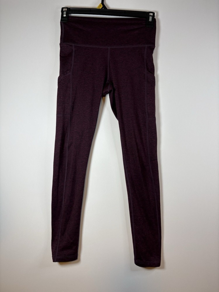 Aerie Woman’s Maroon Leg Pocket Leggings M
