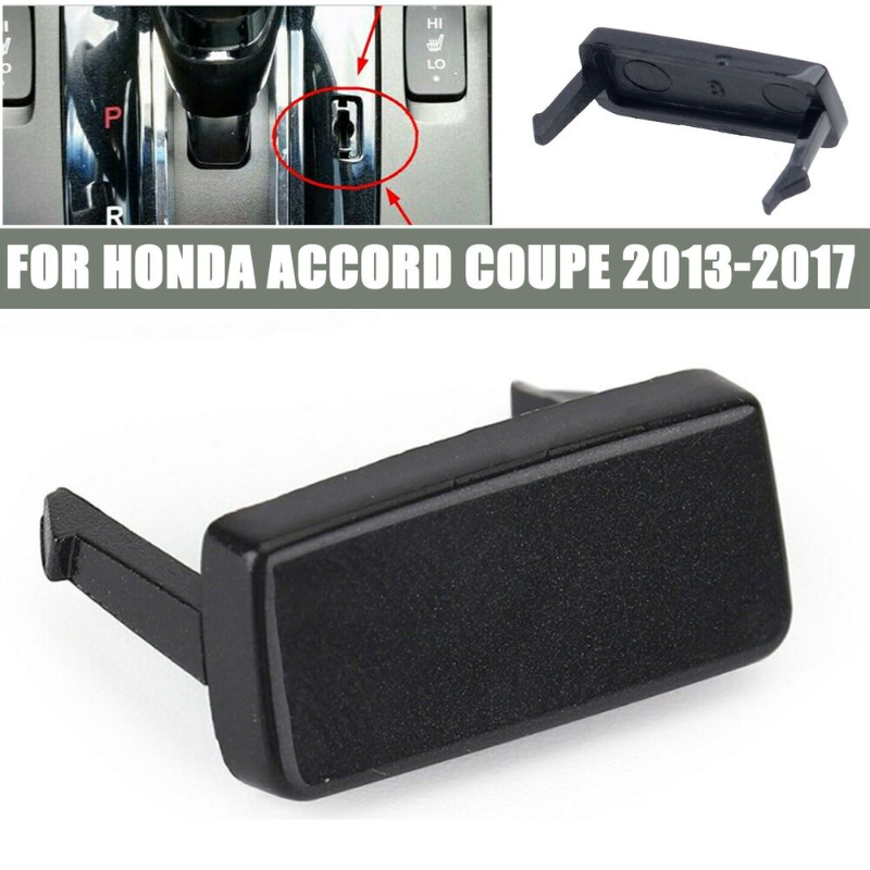 Gear Shift Shifter Lever Lock Cover Cap Lid Fit For Honda Accord Coupe 13-17 NEW