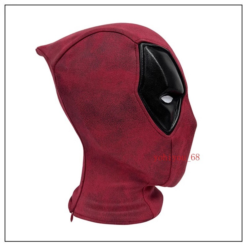 Deadpool Wade Winston Wilson Cosplay Face Mask Hood Visor Gift Costume Halloween