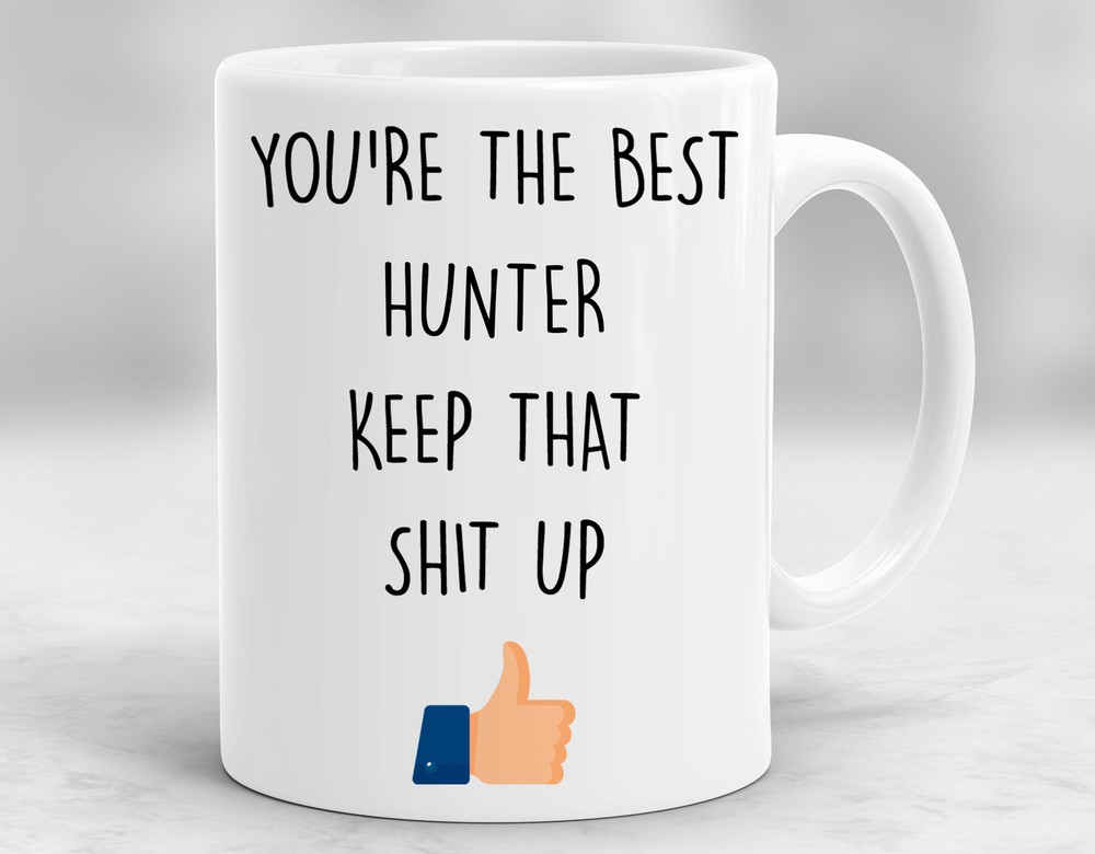 Custom Engraved Hunter Mug - Perfect Gift for Outdoorsmen & Hunting Enthusiasts