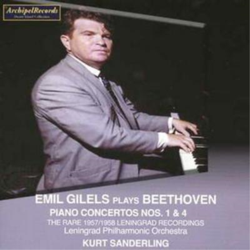 Emil Gilels Piano Concertos Nos. 1 and 4 (Sanderling) (CD) Album