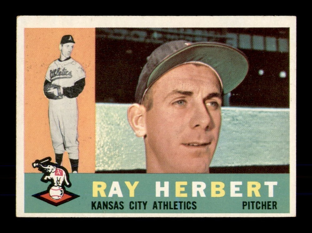 1960 Topps #252 Ray Herbert EX-MINT Baseball Card OBGcards
