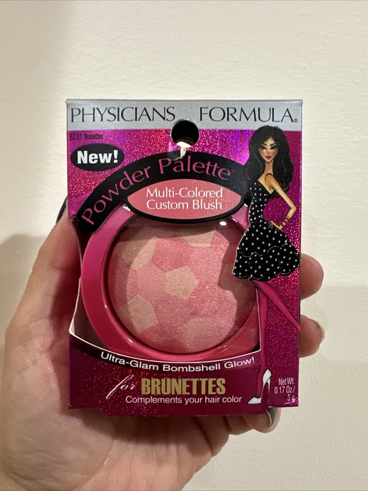 Physicians Formula Powder Palette Multi Color Custom Blush #6231 BRUNETTES Rare