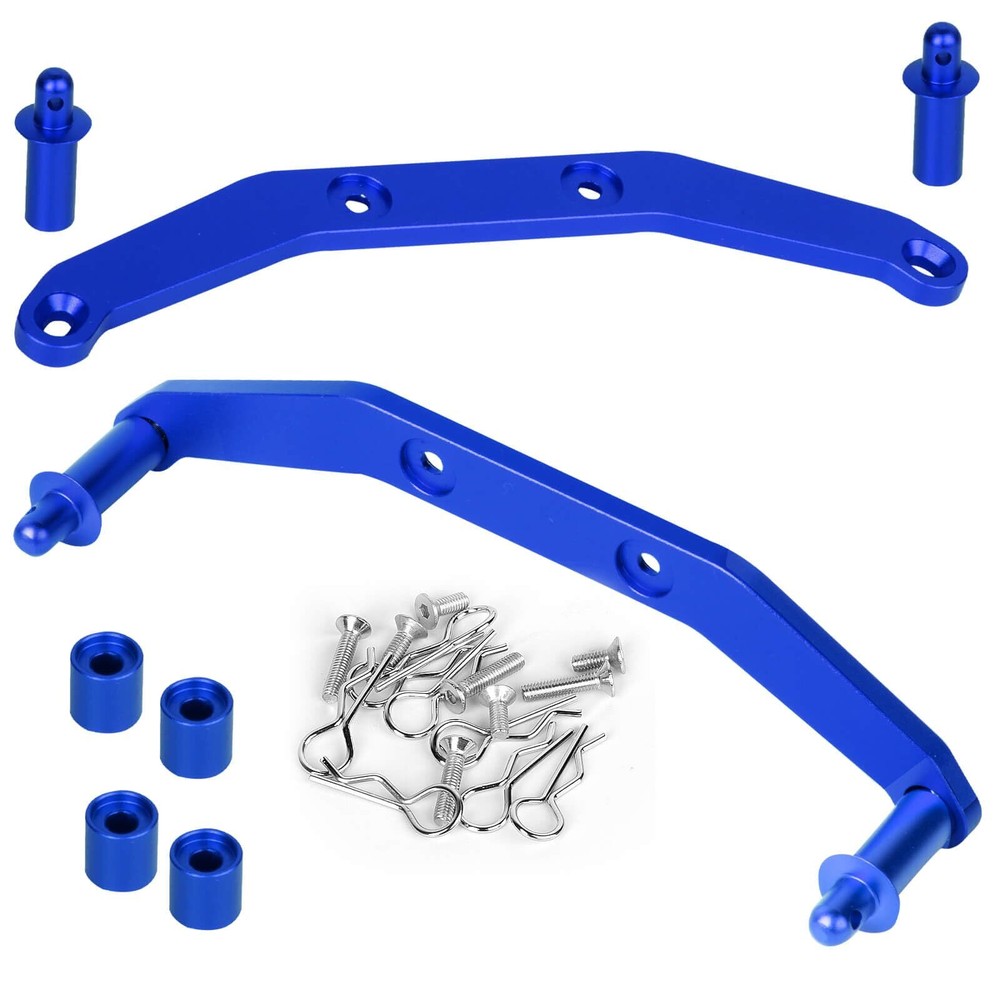 Body Post Extensions,Aluminum Front & Rear Body Mount Post Set for 1/10 Slash...