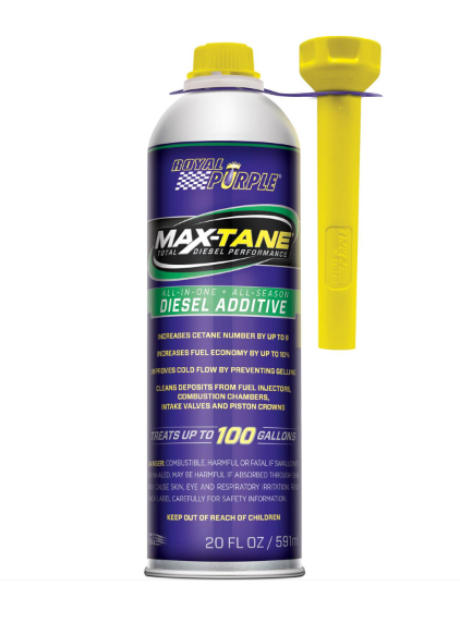 Royal Purple 11755 Max-Tane Diesel Fuel Injection Cleaner Cetane Booster 20 oz