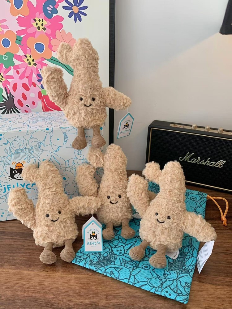 Jellycat Interesting and lovely  Amuseables Ginger Plush Doll Gift Kids Toy
