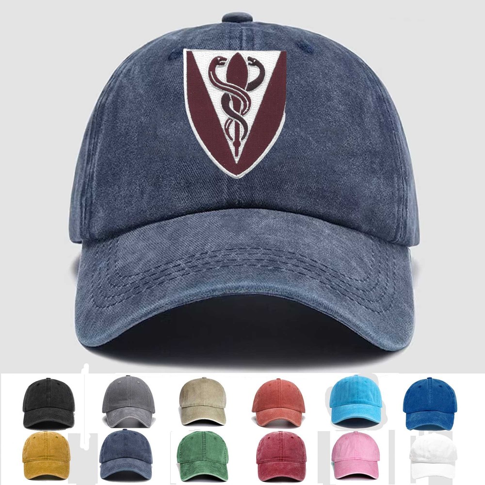 Custom Embroidered Hat 25th Medical Battalion, Veteran Cap, Trucker Hat, Gift