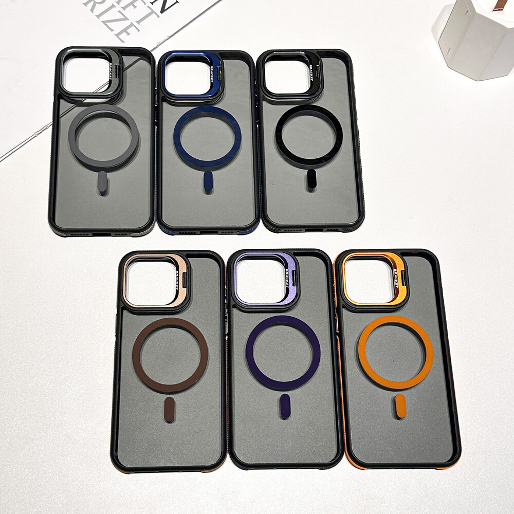 For iPhone 16 Pro Max 12 13 14 15 Shockproof Stand Magnetic Mag Safe Case Cover