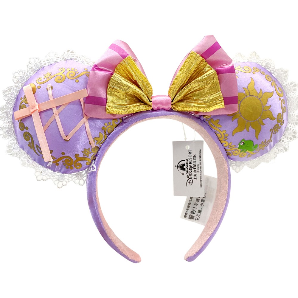 Disney Parks Rapunzel Tangled Pascal Mickey Ears Minnie Headband Disneyland