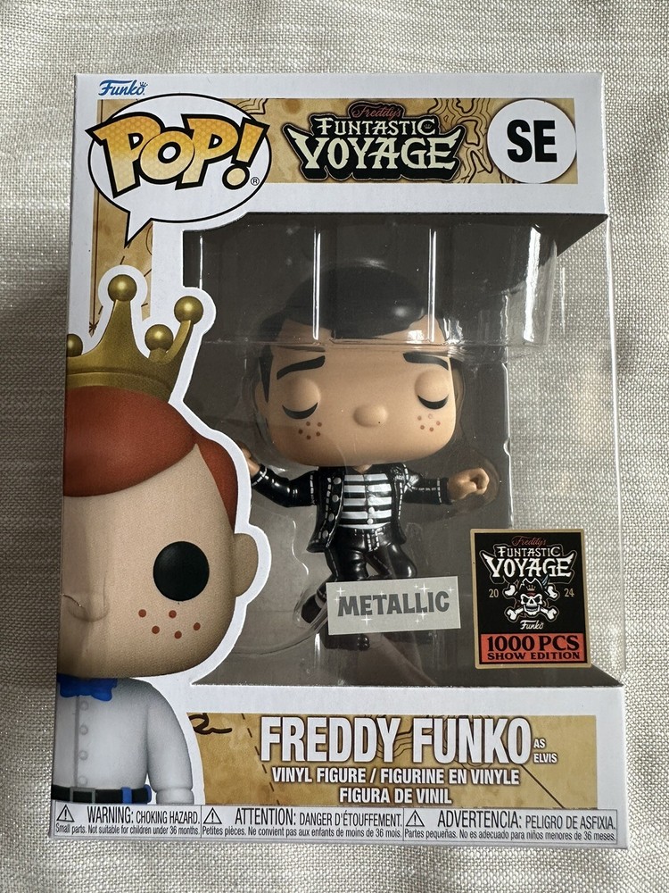 SDCC Comic Con Fundays Funtastic Freddy as Elvis Presley LE1000 Metallic Funko