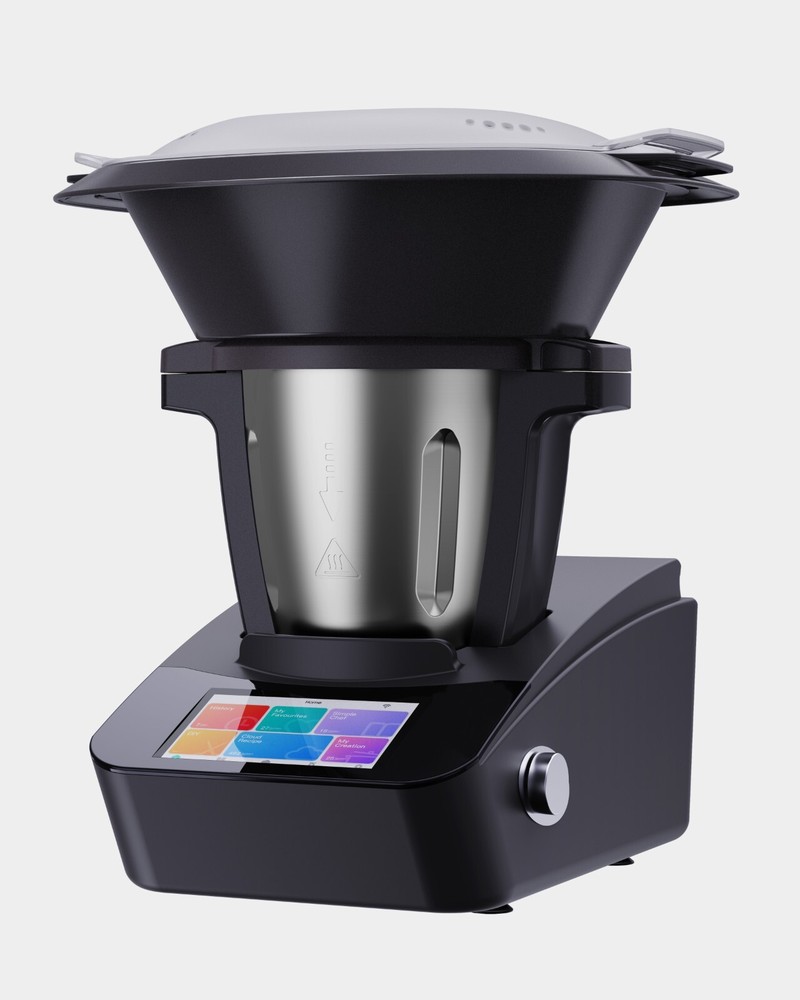 Smart Cooking Kitchen Robot with Built-In Scale and Steamer - Multi-Function