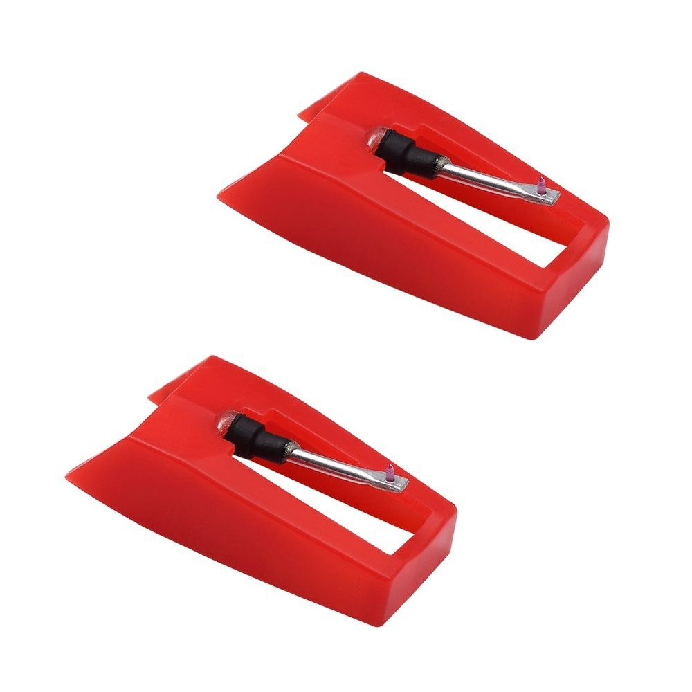 Diamond Stylus Replacement Needle for Turntable LP - 2-Pack
