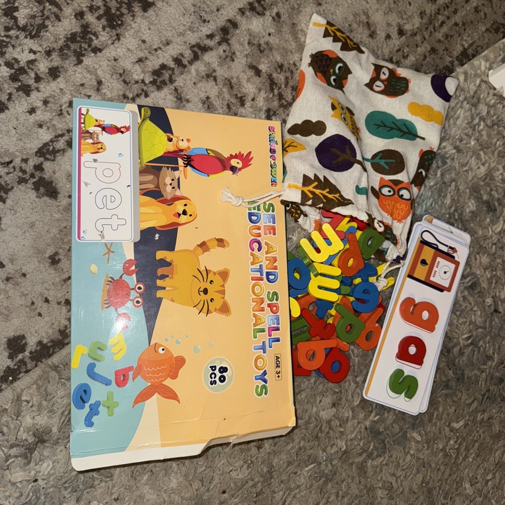 Early Learning See & Spell Toy for Kids Ages 3+  