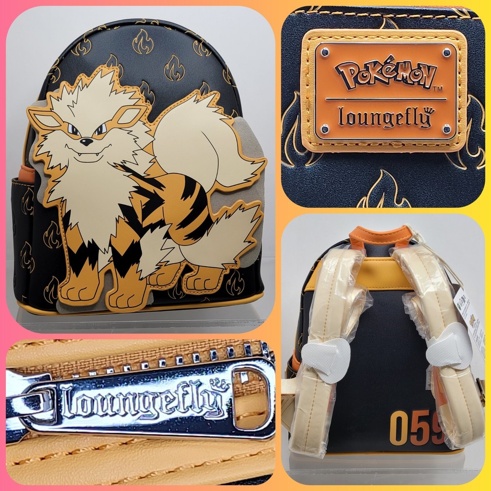 Loungefly Mini Backpack Pokemon Arcanine 059 ~BRAND NEW~ ✅️ SHIPS FREE IN USA ✅️
