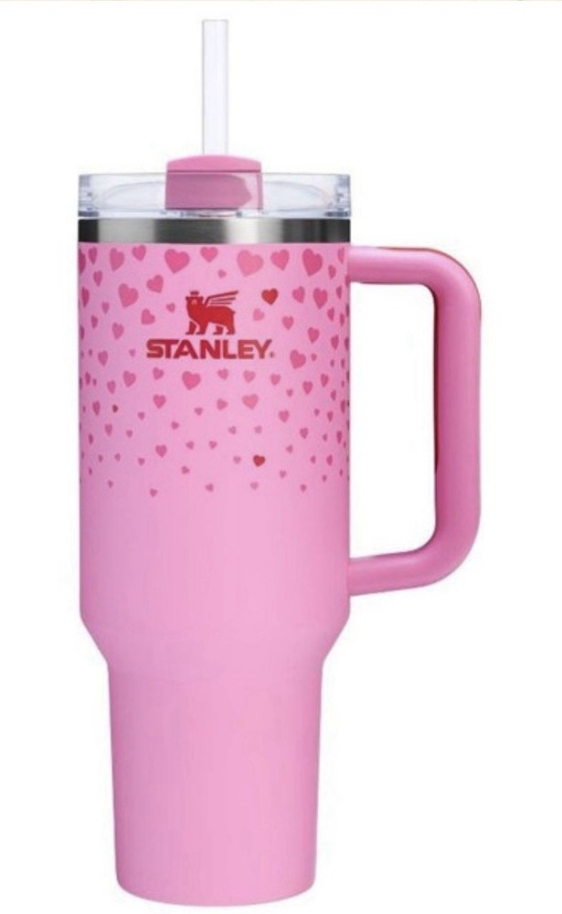 Stanley Cup Target Exclusive 40 oz Sweet Hearts Tumbler Valentine's Day 2025