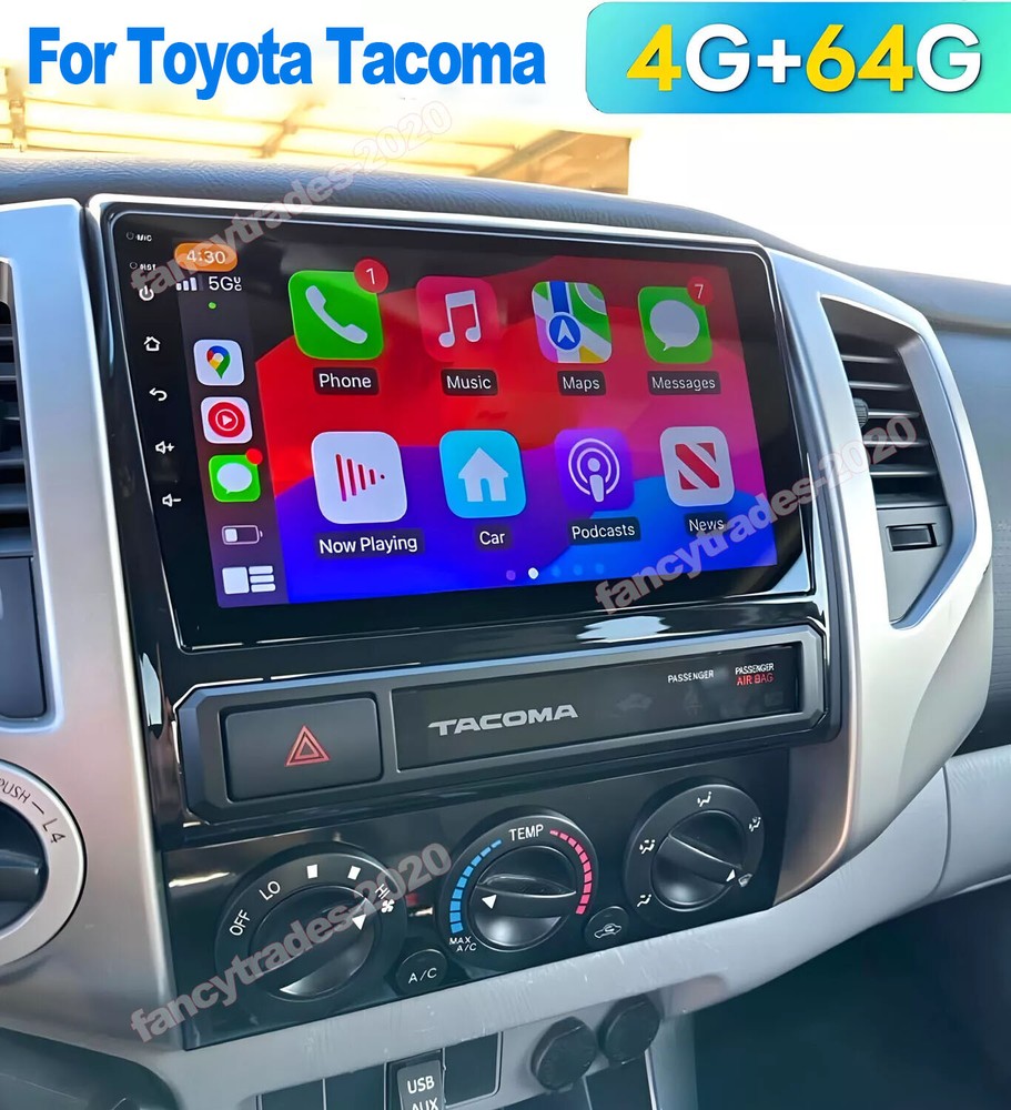 9'' Android 13 For Toyota Tacoma 2005-2013 Car Carplay GPS NAVI BT Radio Stereo