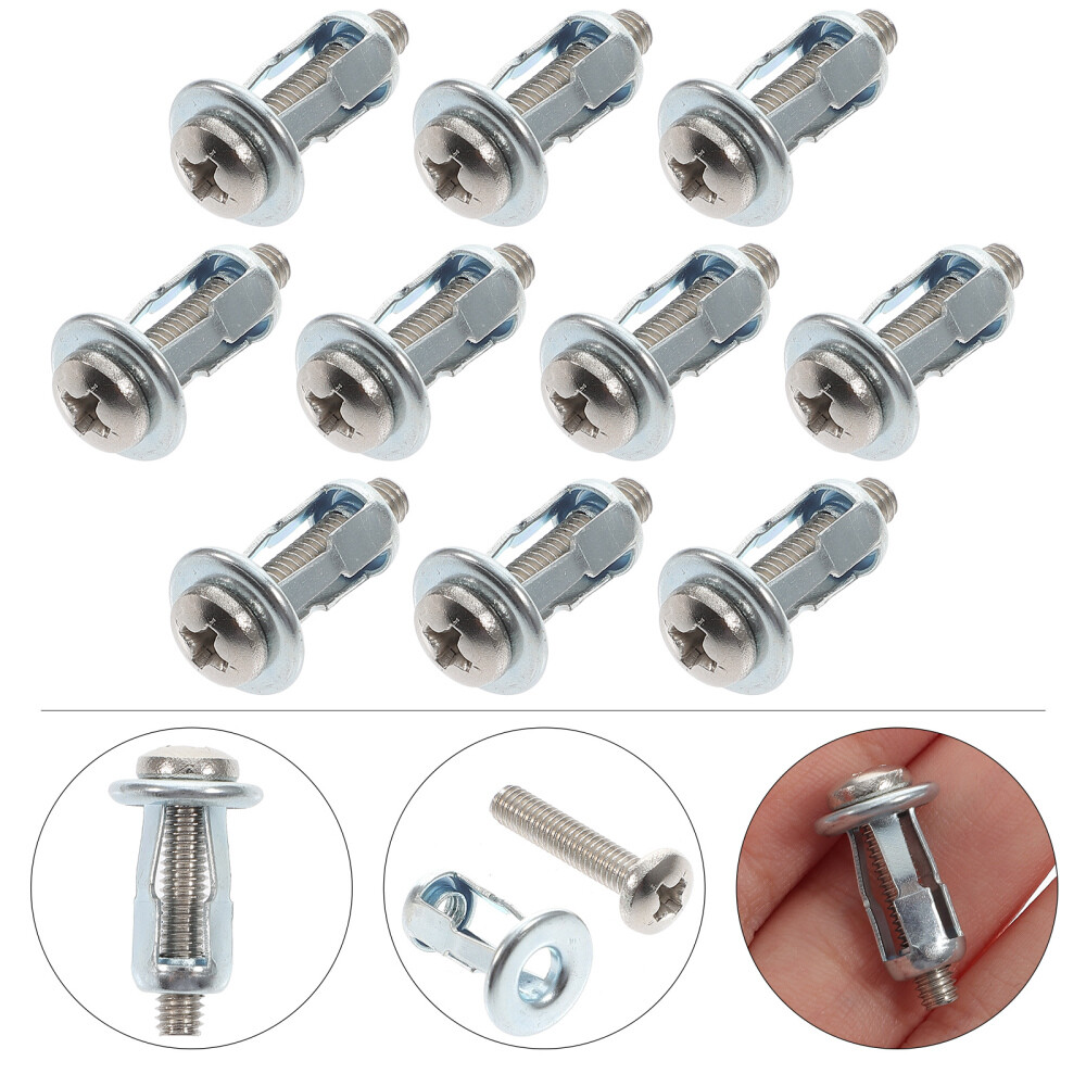 10 Pcs Molly Bolt Metal Hollow Door Anchor Wall Screw Masonry