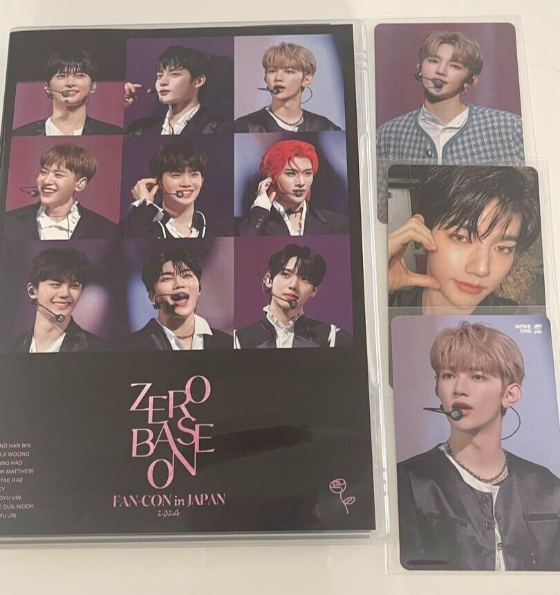 ZB1 Zhang Hao ZhangHao 2024 ZEROBASEONE FAN-CON IN JAPAN DVD Photocard Full Set