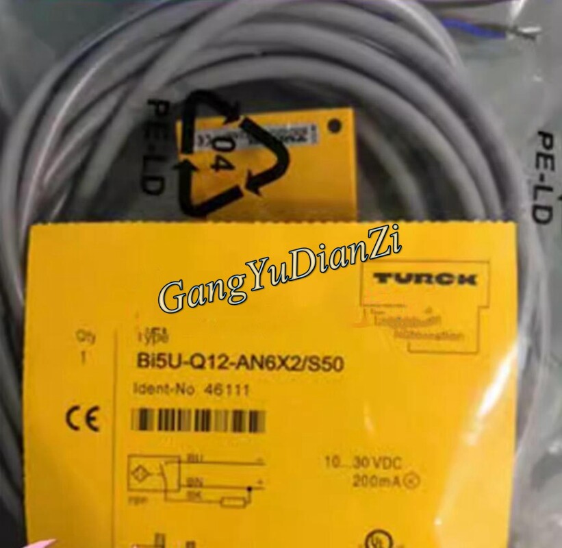 1PCS New For TURCK BI5U-Q12-AN6X2/S50 proximity switch sensor 10-30VDC 200mA
