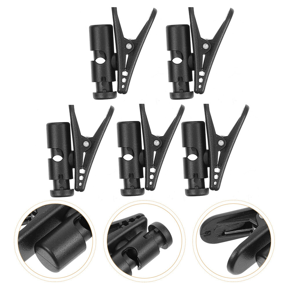 5 Pcs Desk Cord Organizer Headphone Cable Clip Earphone Holder