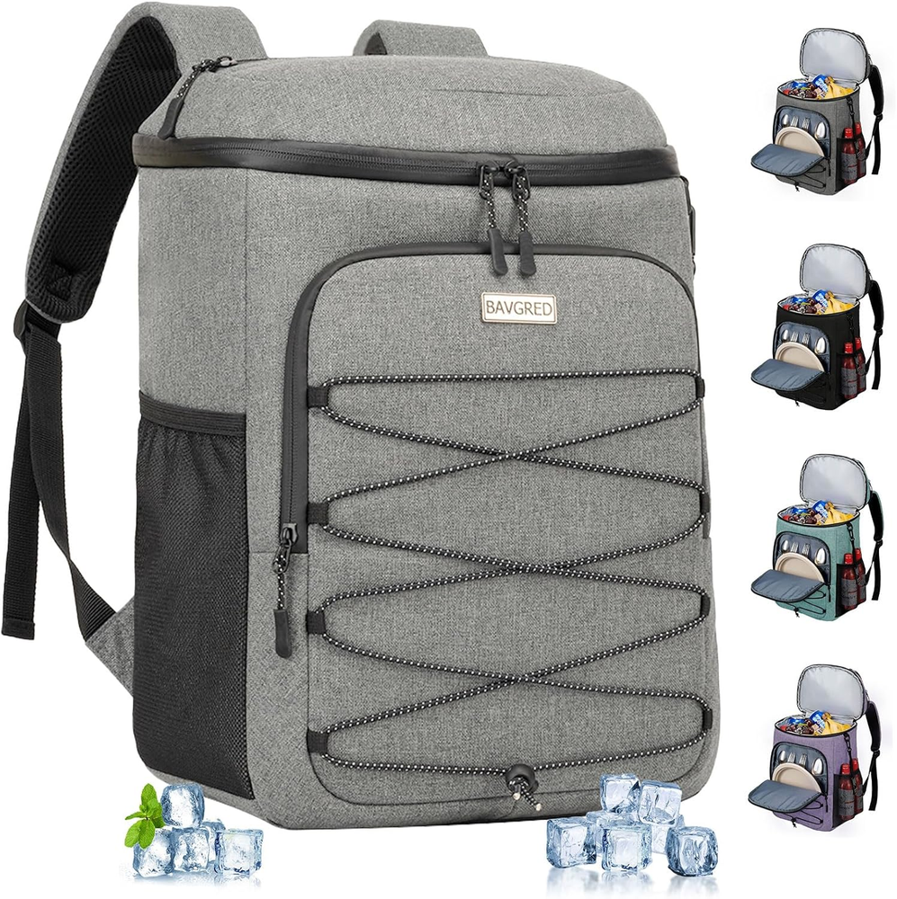 Cooler Backpack Insulated Leak Proof 30 Cans for Men Women,Waterproof Soft Coole