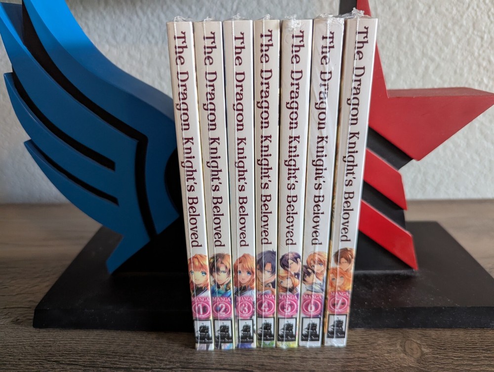 Juego Manga Inglés The Dragon Knight's Beloved Vol 1-7 - Nuevo Ritsu Aozaki