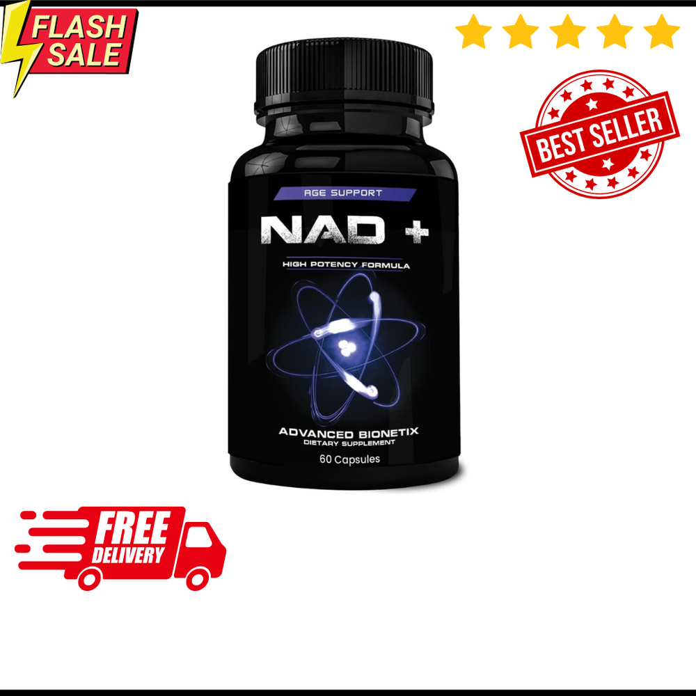 NAD Supplement with Nicotinamide Riboside Plus Resveratro, Quercetin, Betaine w/