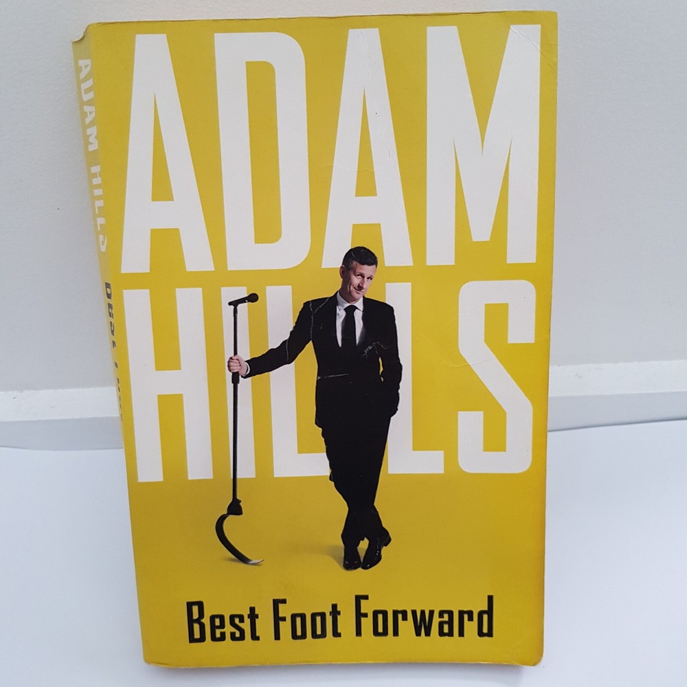 Best Foot Forward by Adam Hills Paperback Book Biography Australian Comedy Scene