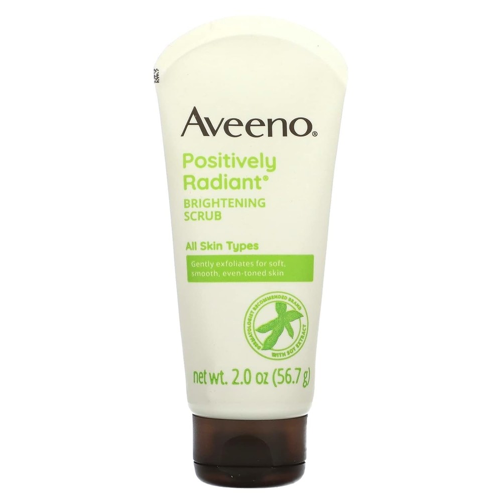 Aveeno Positively Radiant Brightening Exfoliator 2 oz