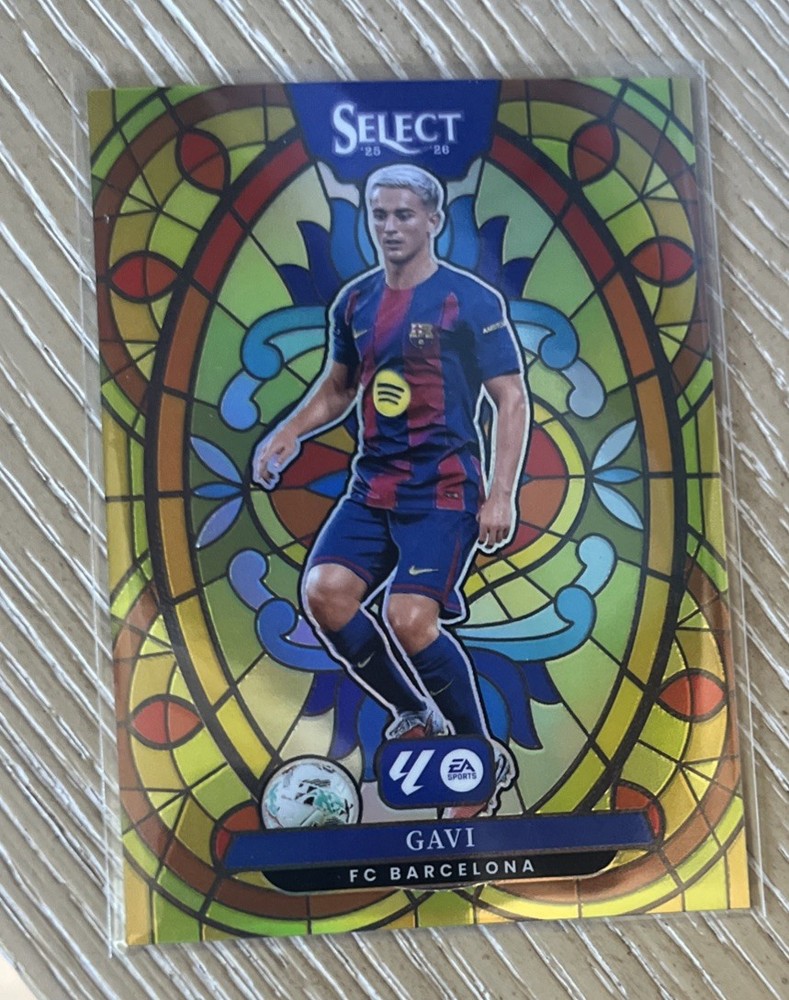 2025-26 Select la liga gavi stained glass Fc Barcelona