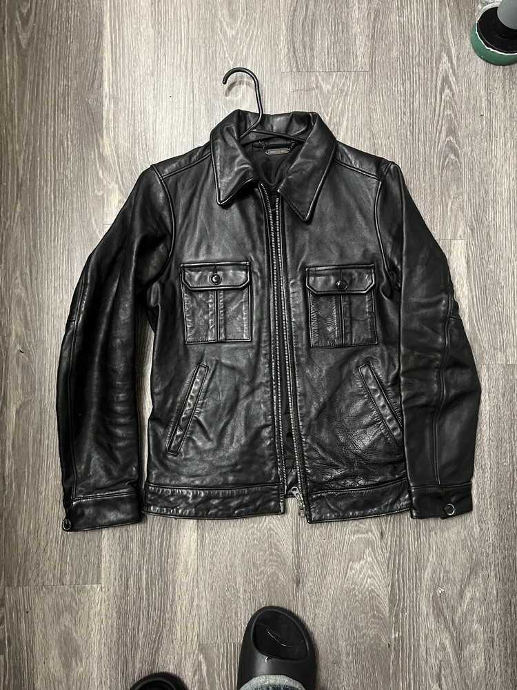 RARE JAPANESE VINTAGE Monkey time leather jacket