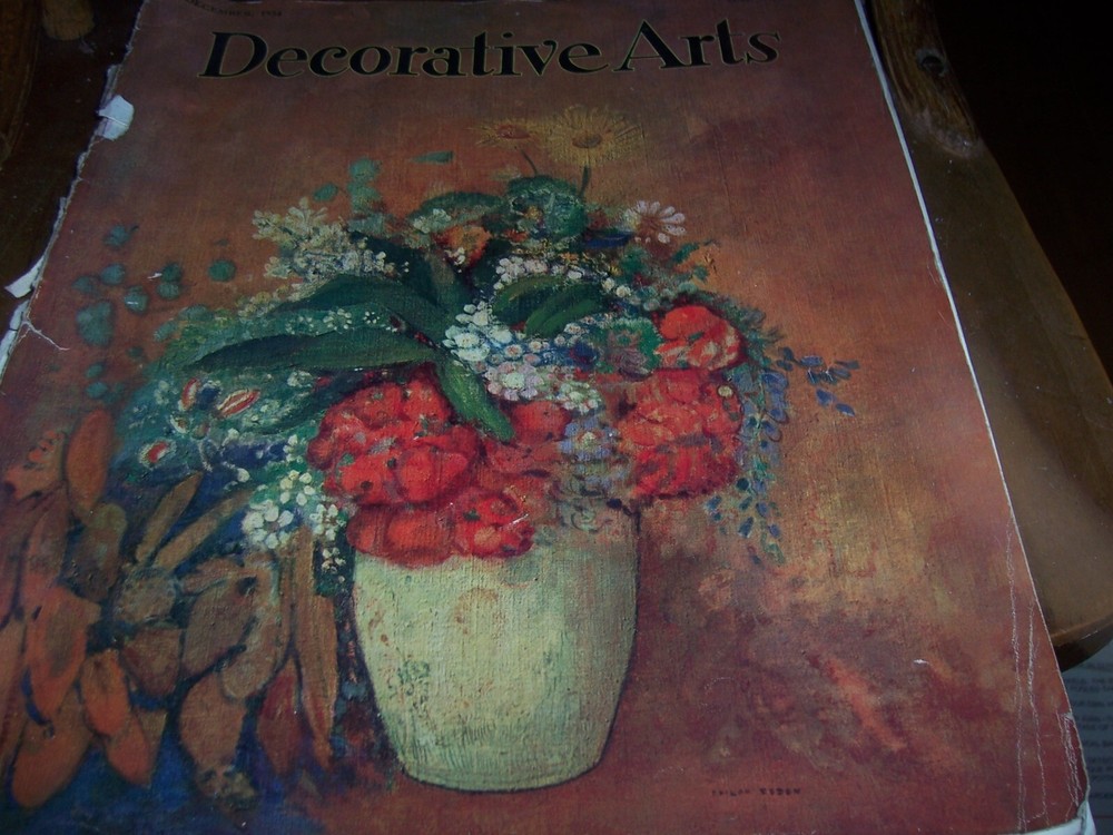 Rare Atq Arts and Decoration Magazine December 1934 Vol I  No I