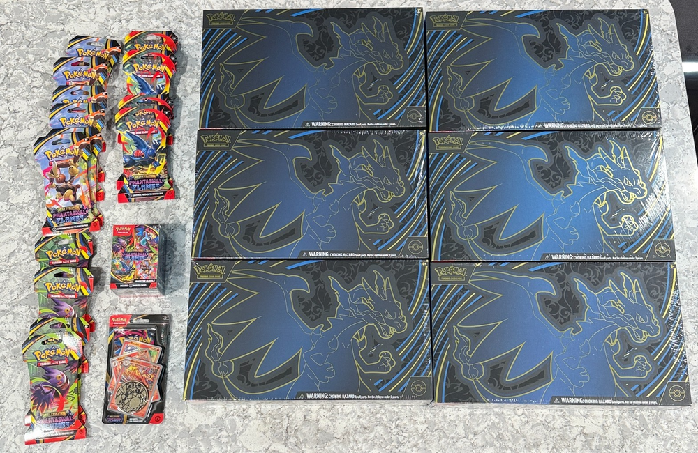 Pokemon Phantasmal Flames Ultra Premium Collection Booster Box Sleeve Sealed Lot