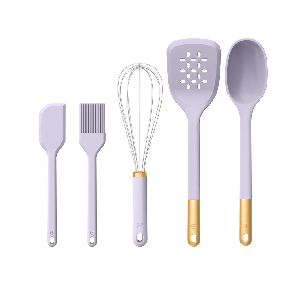 Lavender 5-Piece Kitchen Tool Set by Drew Barrymore